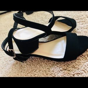 Sandals with a little heel